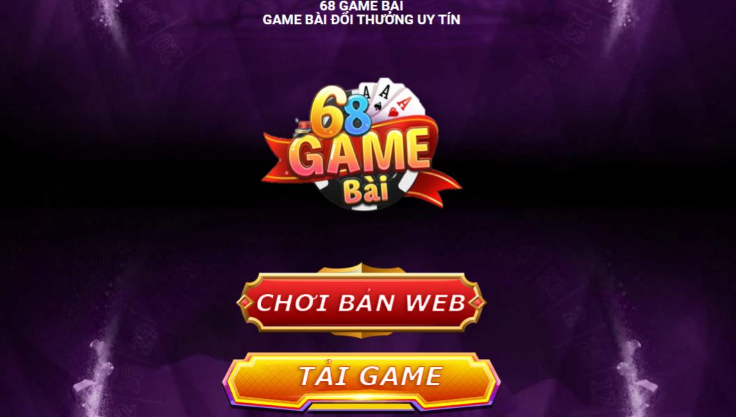 Các bước tải 68 game bài với IOS và Android